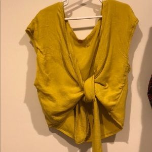 Free People yellow top